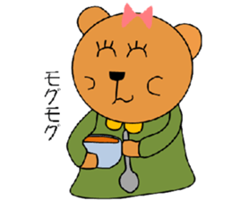 kuma no nana sticker #4605384