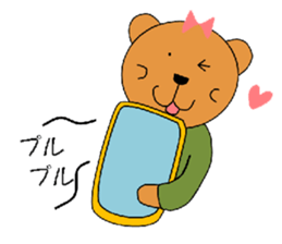 kuma no nana sticker #4605386