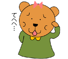 kuma no nana sticker #4605387