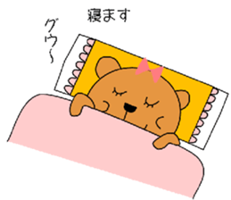 kuma no nana sticker #4605393