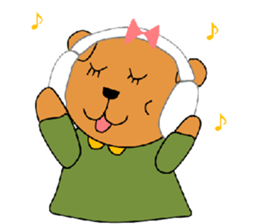kuma no nana sticker #4605398