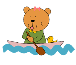 kuma no nana sticker #4605399