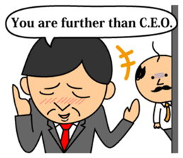 APPLE Polisher Just suck up your BOSS!! sticker #4605969