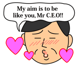 APPLE Polisher Just suck up your BOSS!! sticker #4605981