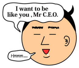 APPLE Polisher Just suck up your BOSS!! sticker #4605987