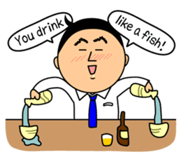 APPLE Polisher Just suck up your BOSS!! sticker #4605998