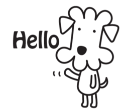 SCHNAUZER (English) sticker #4606880