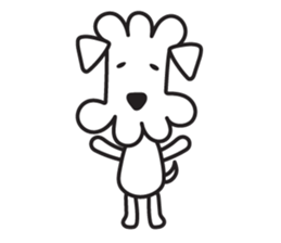 SCHNAUZER (English) sticker #4606886