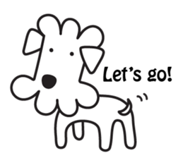 SCHNAUZER (English) sticker #4606889