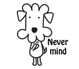 SCHNAUZER (English) sticker #4606894