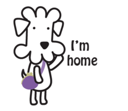 SCHNAUZER (English) sticker #4606896