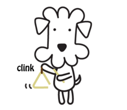 SCHNAUZER (English) sticker #4606898