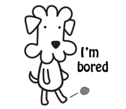 SCHNAUZER (English) sticker #4606899