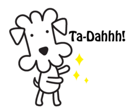 SCHNAUZER (English) sticker #4606901