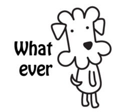 SCHNAUZER (English) sticker #4606902