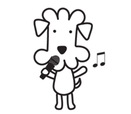 SCHNAUZER (English) sticker #4606910