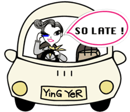 Miss YingYer (English Version) sticker #4606950
