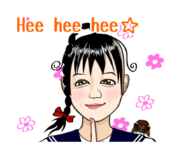 Sakurako's Sticker (English Ver.) sticker #4607246