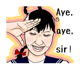 Sakurako's Sticker (English Ver.) sticker #4607261