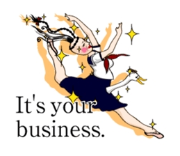 Sakurako's Sticker (English Ver.) sticker #4607263