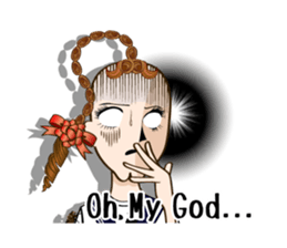 Sakurako's Sticker (English Ver.) sticker #4607271