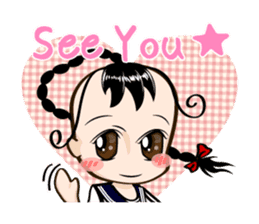 Sakurako's Sticker (English Ver.) sticker #4607279