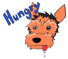 I ! Love ! Yorkie ! sticker #4607328