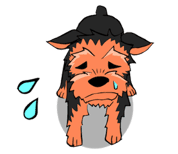 I ! Love ! Yorkie ! sticker #4607335