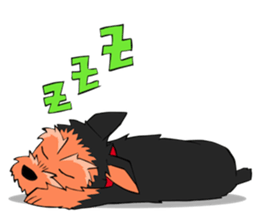 I ! Love ! Yorkie ! sticker #4607337