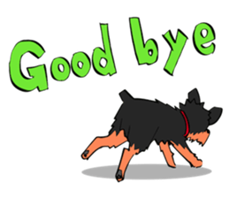 I ! Love ! Yorkie ! sticker #4607344