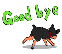 I ! Love ! Yorkie ! sticker #4607344