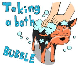 I ! Love ! Yorkie ! sticker #4607348