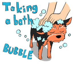 I ! Love ! Yorkie ! sticker #4607348