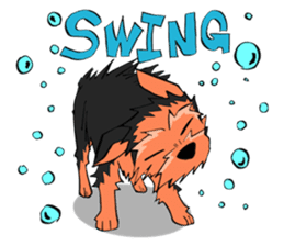 I ! Love ! Yorkie ! sticker #4607350