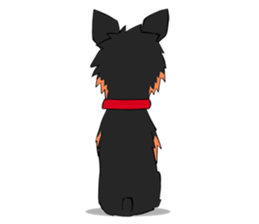 I ! Love ! Yorkie ! sticker #4607352