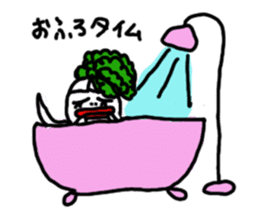 Mrs. Ghost radish sticker #4607511