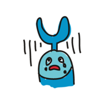 Beetle of blue sticker #4607824