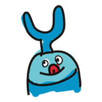 Beetle of blue sticker #4607831