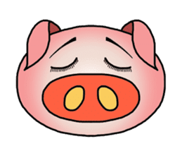 love pig sticker sticker #4608226