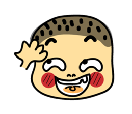 Japanese girl and boy sticker #4608348