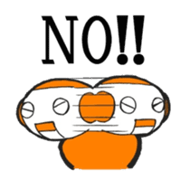 replying robot(English Ver.) sticker #4608441