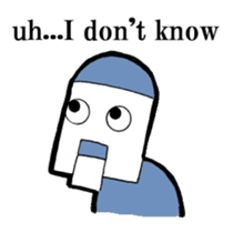 replying robot(English Ver.) sticker #4608448