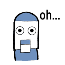 replying robot(English Ver.) sticker #4608455