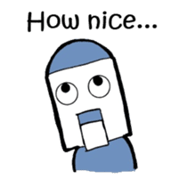 replying robot(English Ver.) sticker #4608456