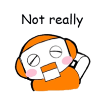 replying robot(English Ver.) sticker #4608461