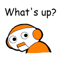 replying robot(English Ver.) sticker #4608464