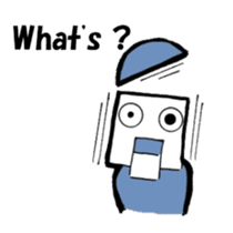 replying robot(English Ver.) sticker #4608465