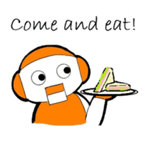 replying robot(English Ver.) sticker #4608472