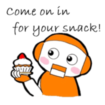 replying robot(English Ver.) sticker #4608473