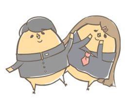 Chicken School sticker #4608519